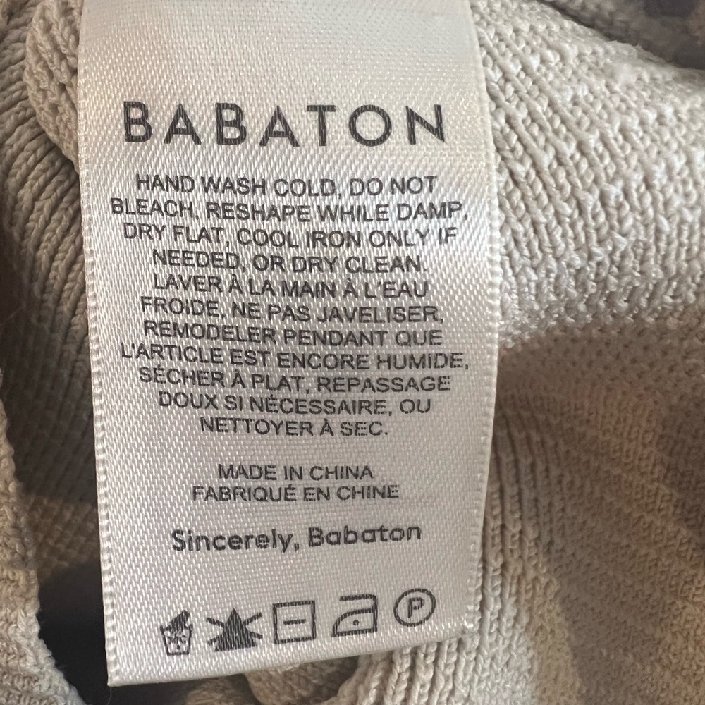 Aritzia Babaton Sculpt Knit Squareneck Cropped Top Size XS - Picture 4 of 4